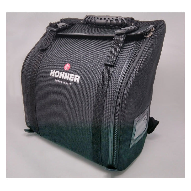 Acordeon Hohner Compadre Sol Rojo Con Funda Y Correas