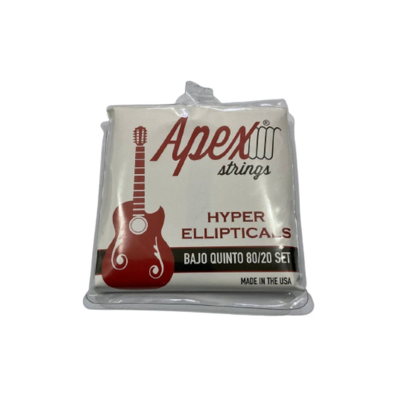 Cuerdas Para Bajo Quinto Apex Hechas En Usa Bronce