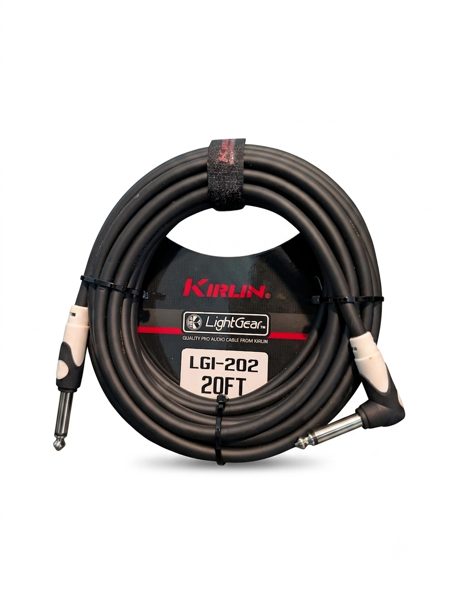 Cable Kirlin LGI-202 Plug Para Instrumentos, 6 Metros