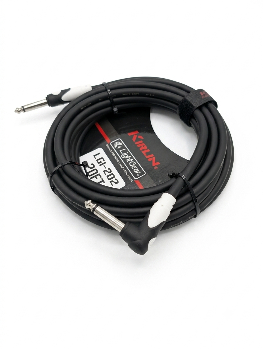 Cable Kirlin LGI-202 Plug Para Instrumentos, 6 Metros