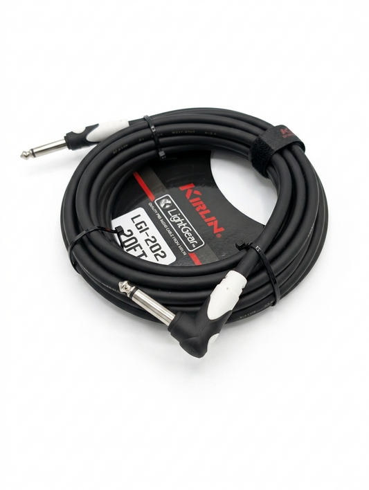 Cable Kirlin LGI-202 Plug Para Instrumentos, 6 Metros