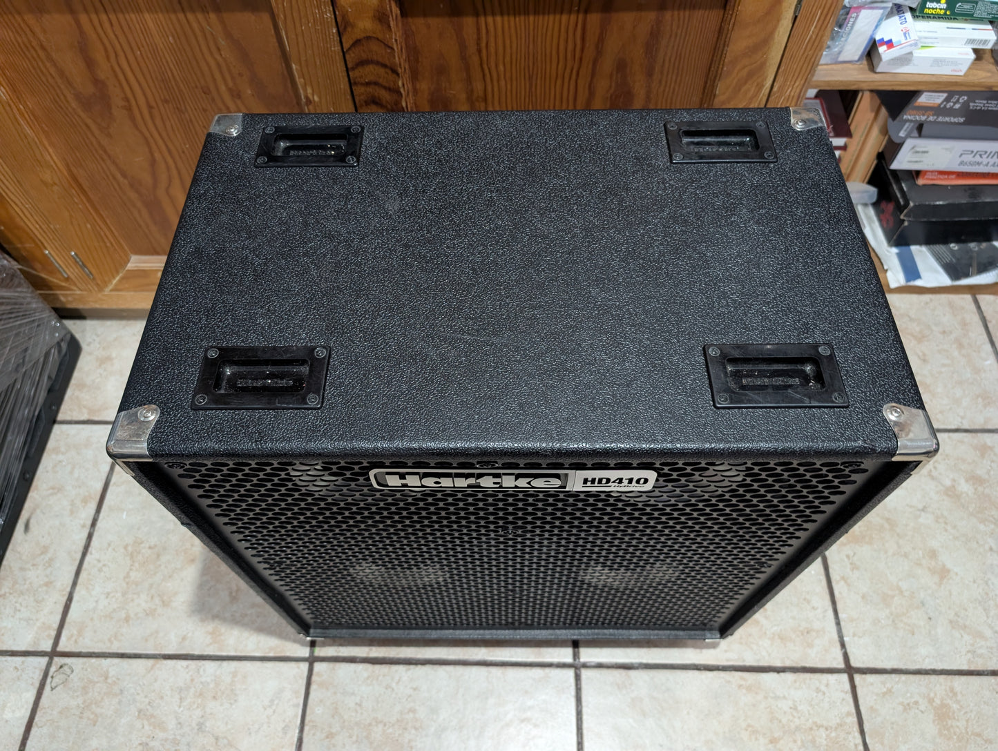 Gabinete Hartke Hd 410 1000w Para Bajo Electrico