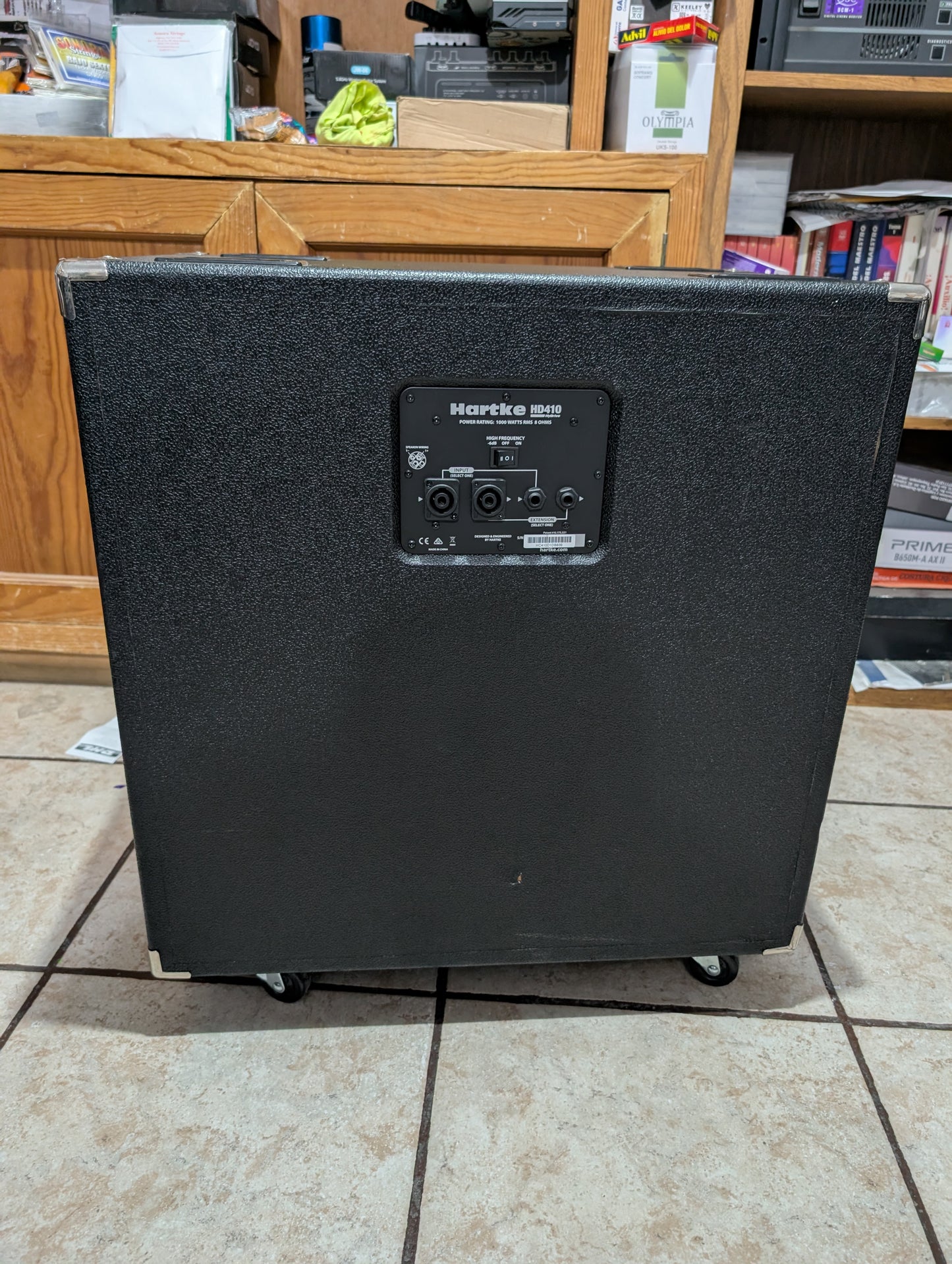 Gabinete Hartke Hd 410 1000w Para Bajo Electrico