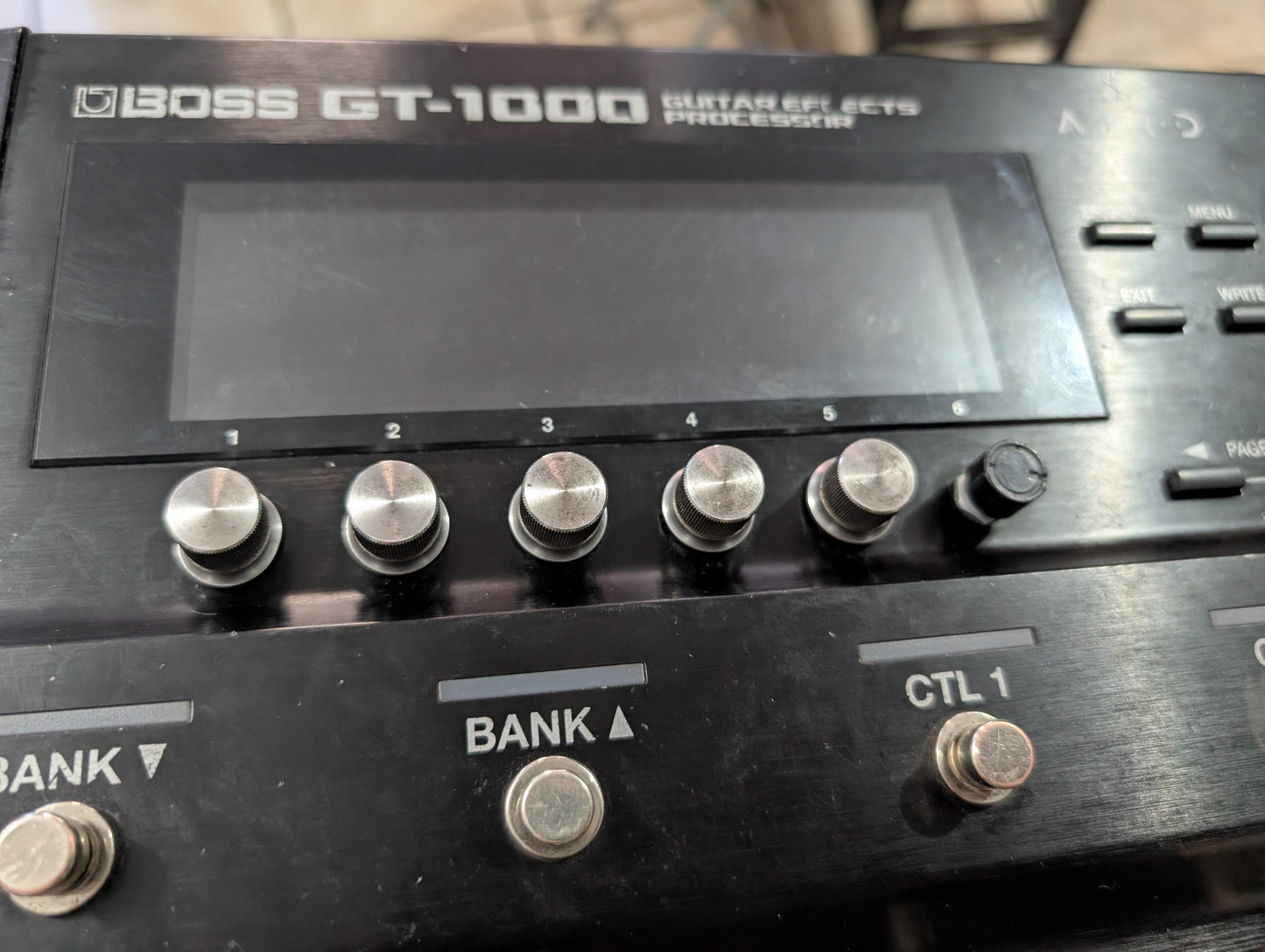 Procesador De Efectos Boss Gt 1000 Para Guitarra O Bajo
