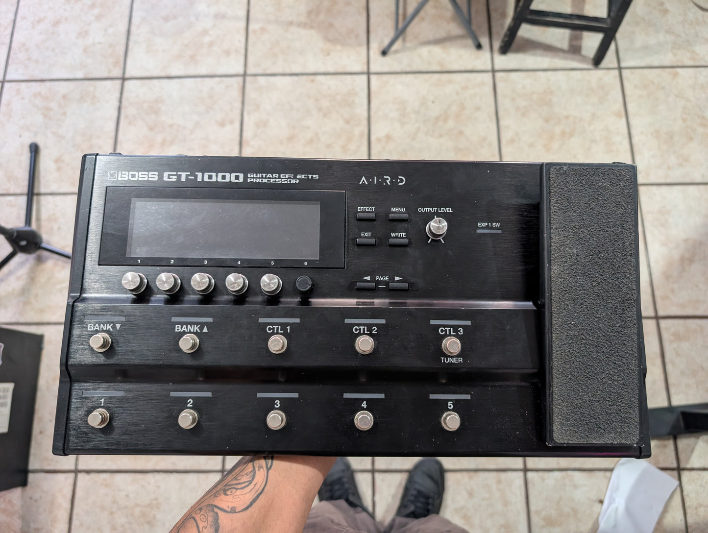 Procesador De Efectos Boss Gt 1000 Para Guitarra O Bajo
