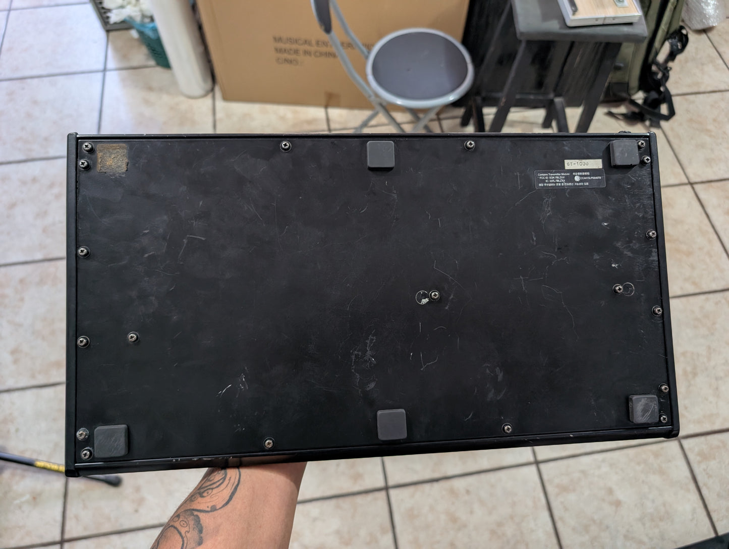 Procesador De Efectos Boss Gt 1000 Para Guitarra O Bajo