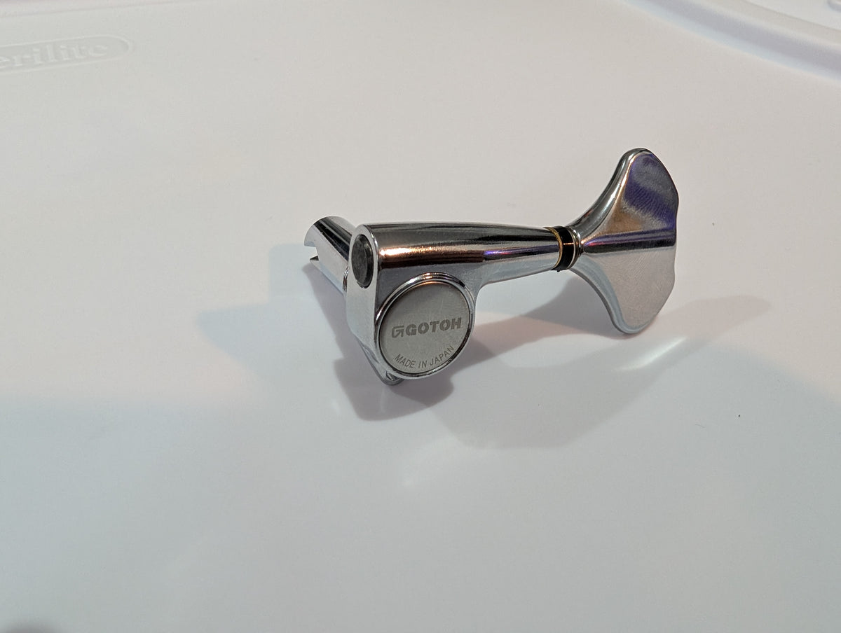 Clavija Individual Gotoh GB707 Cromo - Lado Izquierdo