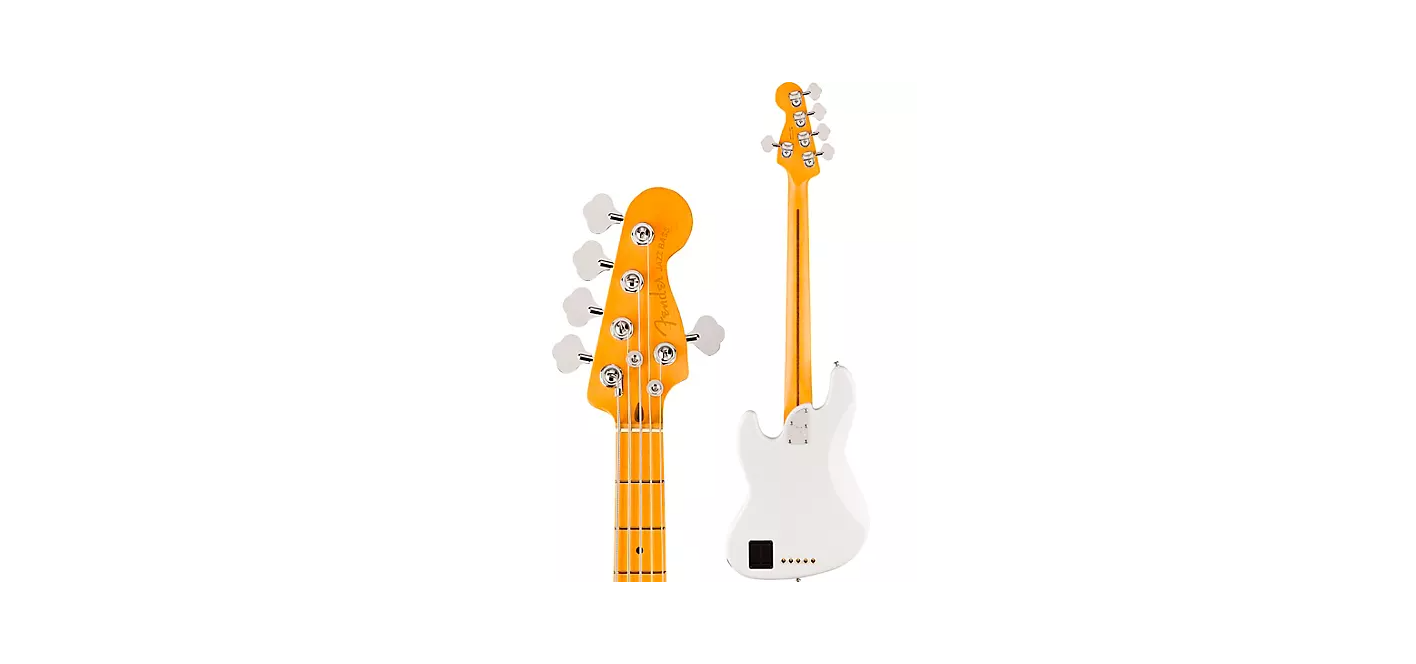 Fender American Ultra II Jazz Bass V Maple Fingerboard Avalanche