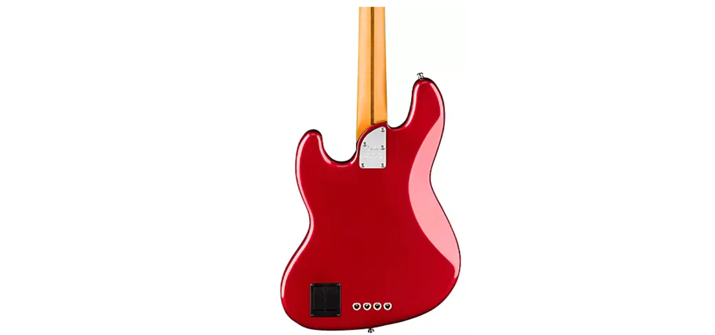 Fender American Ultra II Jazz Bass Maple Fingerboard Sinister Red