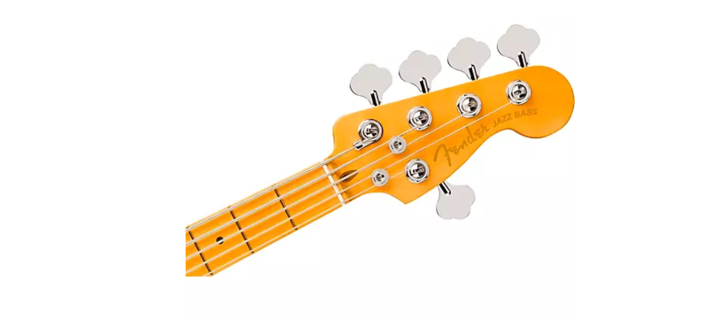 Fender American Ultra II Jazz Bass V Maple Fingerboard Sinister Red