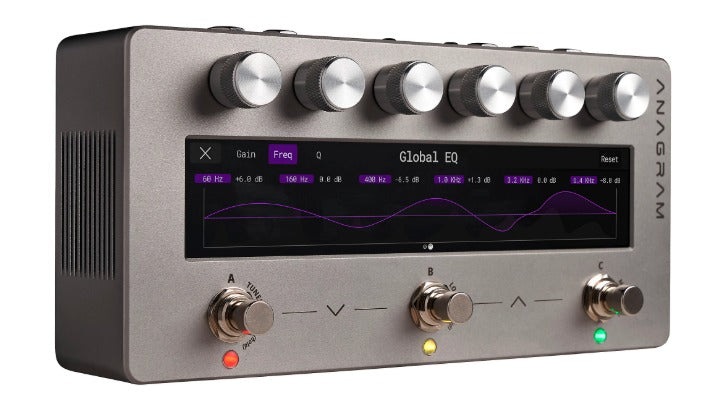 Pedal  Anagram Multiefectos Darkglass Bass, color gris