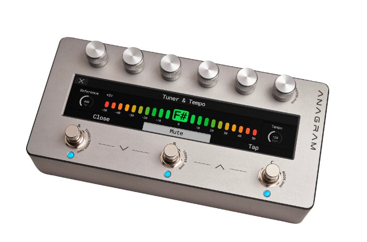 Pedal  Anagram Multiefectos Darkglass Bass, color gris