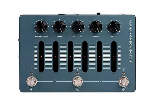 Pedal de efectos para bajo Darkglass Alpha-Omega Photon, color azul