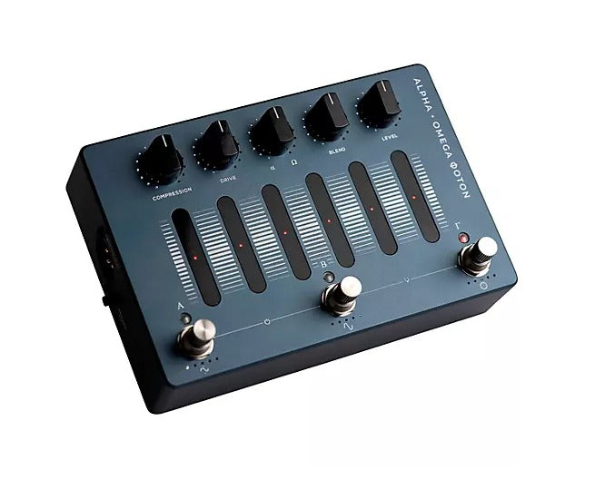 Pedal de efectos para bajo Darkglass Alpha-Omega Photon, color azul