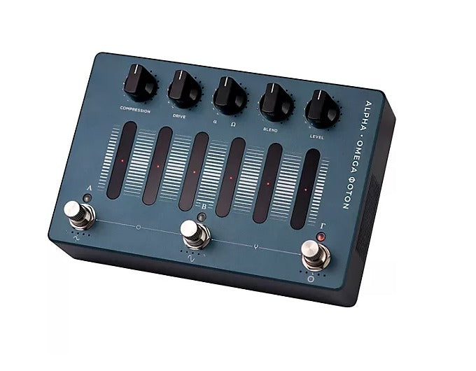 Pedal de efectos para bajo Darkglass Alpha-Omega Photon, color azul