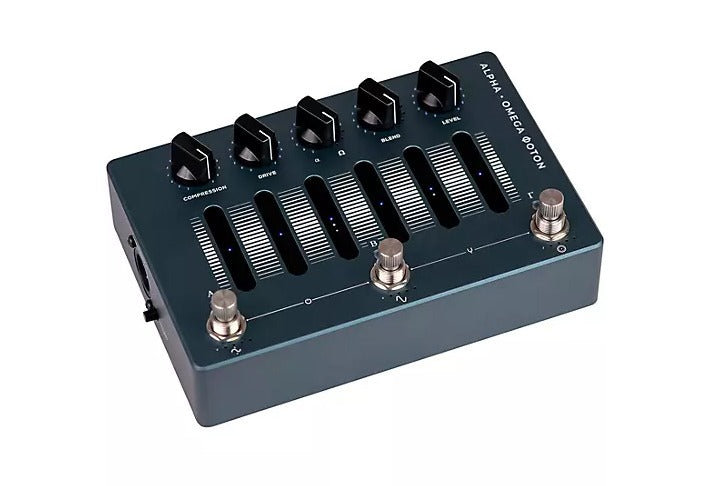 Pedal de efectos para bajo Darkglass Alpha-Omega Photon, color azul