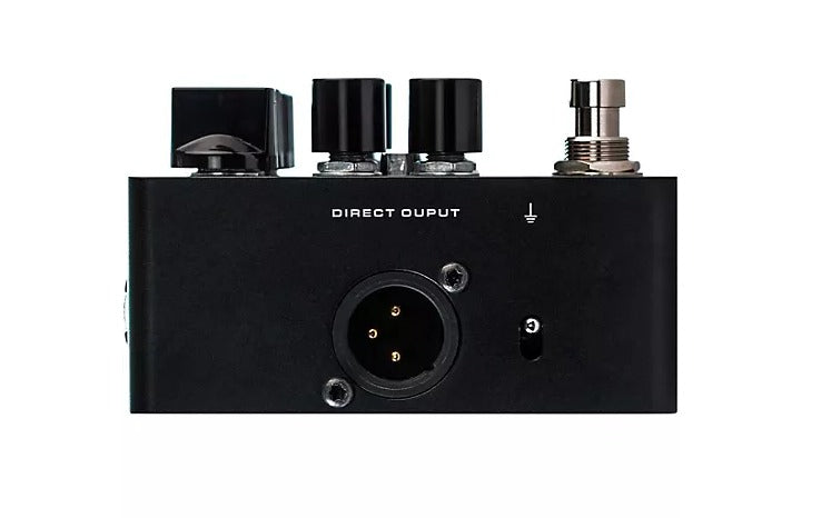 Pedal de efectos combinado Darkglass Luminal Booster Ultra Compression y Harmonic Boost, color negro