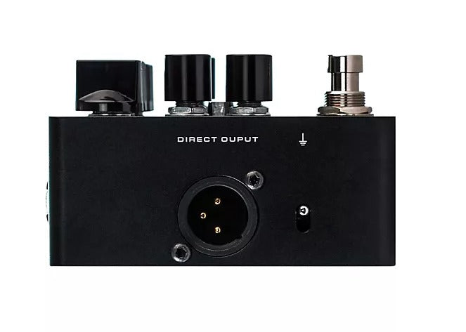 Pedal de efectos combinado Darkglass Luminal Booster Ultra Compression y Harmonic Boost, color negro