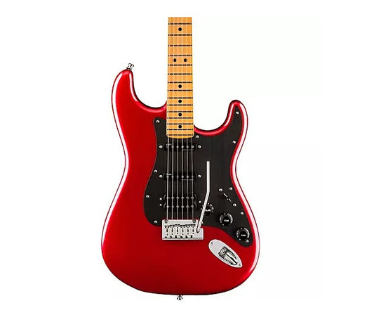 Fender American Ultra II Stratocaster HSS Maple Fingerboard Electric Guitar Sinister Red
