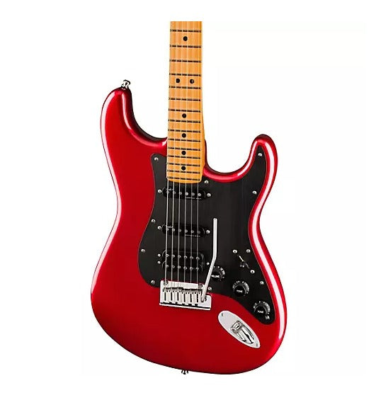 Fender American Ultra II Stratocaster HSS Maple Fingerboard Electric Guitar Sinister Red