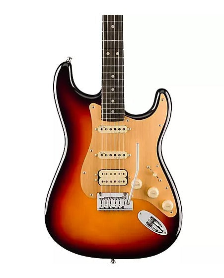 Fender American Ultra II Stratocaster HSS Ebony Fingerboard Electric Guitar Ultraburst