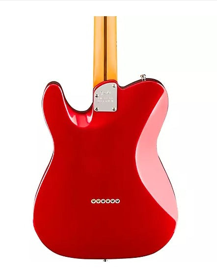 Fender American Ultra II Telecaster Maple Fingerboard Electric Guitar Sinister Red