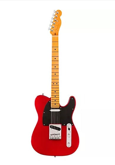 Fender American Ultra II Telecaster Maple Fingerboard Electric Guitar Sinister Red