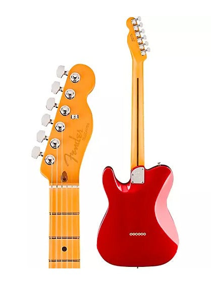 Fender American Ultra II Telecaster Maple Fingerboard Electric Guitar Sinister Red