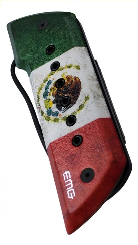 Pastilla Emg Para Bajoquinto O Bajosexto O Guitarra color Bandera