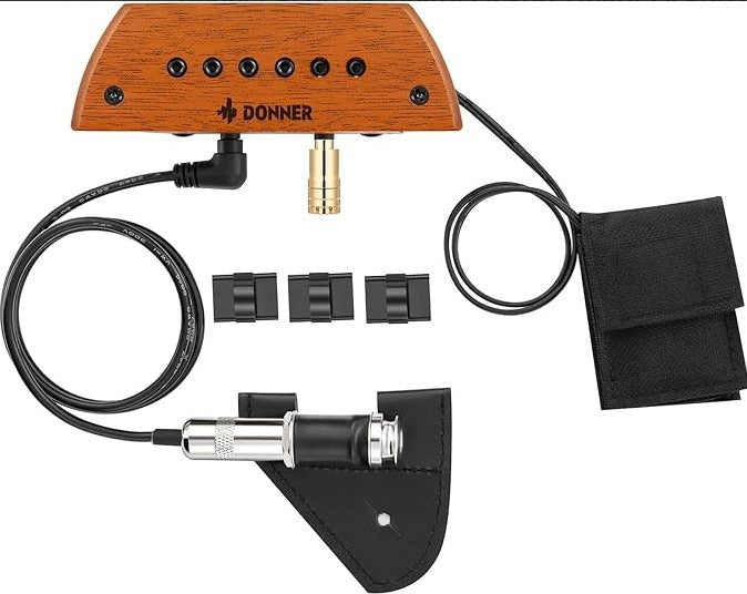 Donner Pastilla Activa Dss-6a Para Bajo Quinto Guitarra Acustica