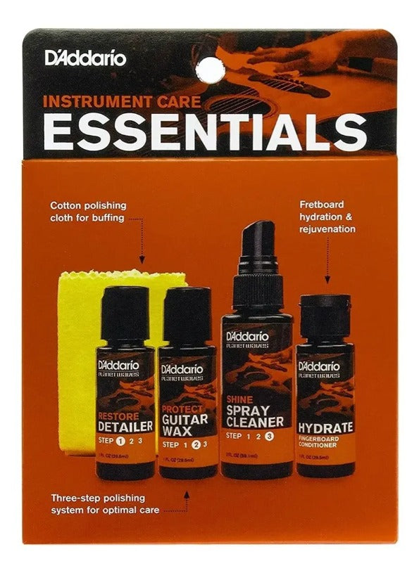 Kit De Limpieza Daddario Planet Waves Pw-gcb-01 P Guitarra.