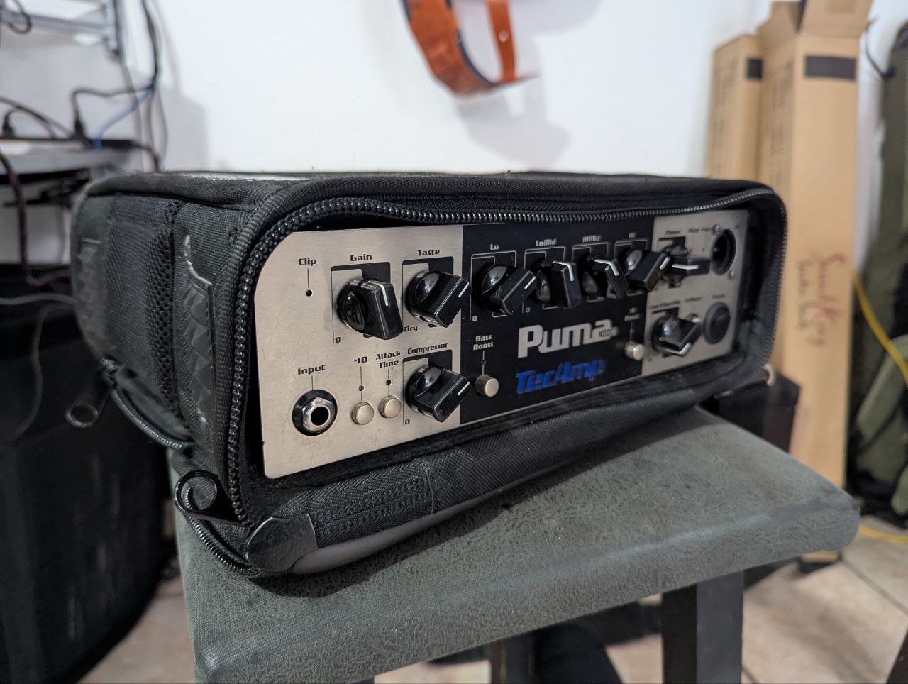 Amplificador Para Bajo Eléctrico Puma 1000 Tecamp