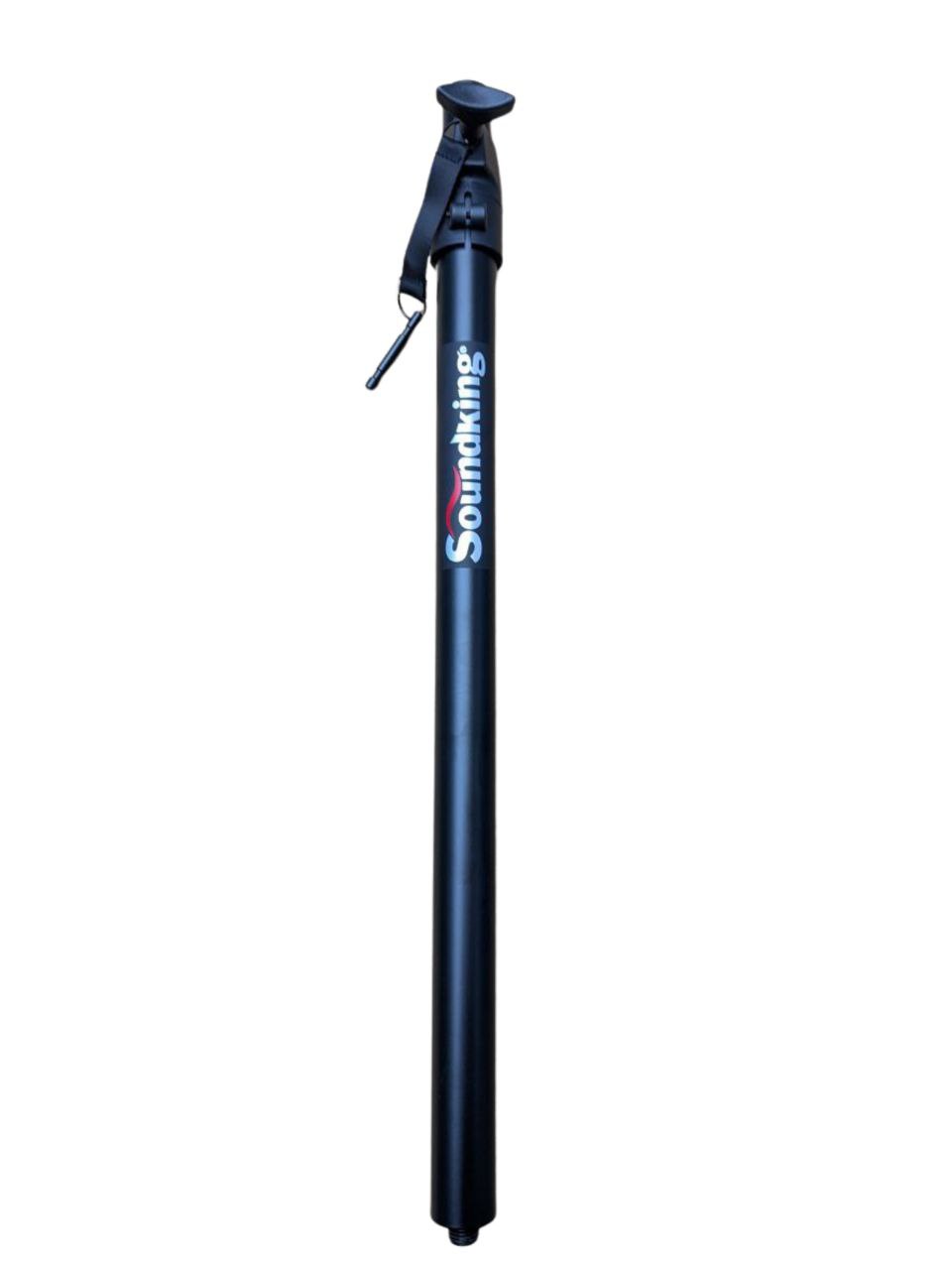 Soundking Tubo de acople, Poste de Soporte, Adaptador de Altavoces para Subwoofer y Bocina Expandible Altura Regulable Reforzado Rosca Universal