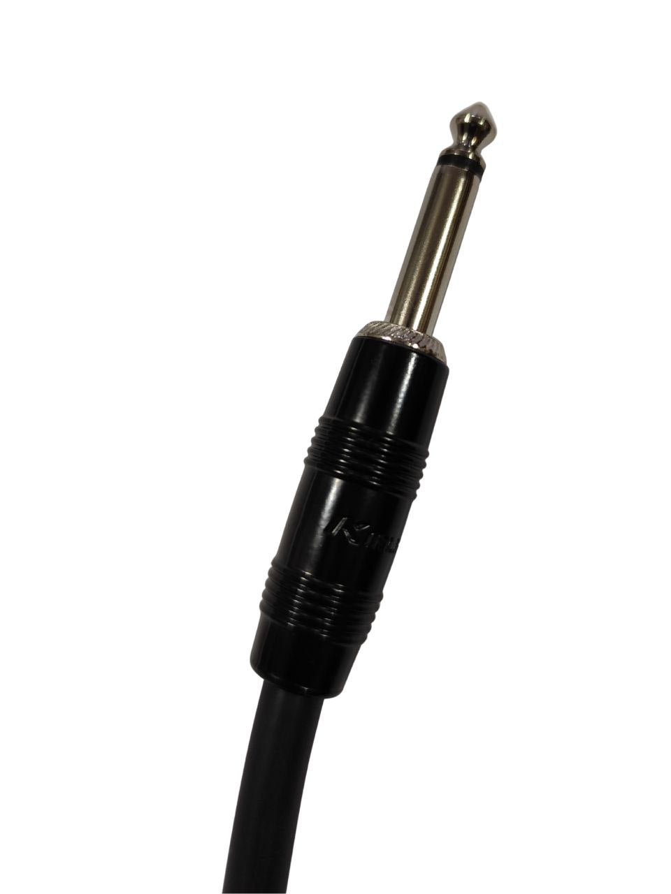 Cable Profesional Kirlin MPC-472B/BK 20FT – 6 metros, Plug Recto a Plug Recto, Alta Fidelidad para Guitarra, Bajo o Teclado Conectores Metálicos Reforzados