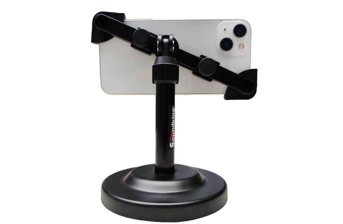 Soundking Soporte/Base para Celular Soporte Ajustable y Resistente para Smartphones
